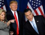 Donald Trump Endorses GOP Candidate Mitt Romney In Las Vegas