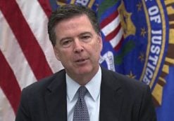 FBI Director James Comey briefs reporters at a press conference in Washington D.C. (Photo: AP)