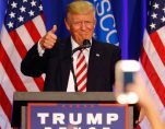 Republican presidential candidate Donald Trump speaks at a campaign rally in West Bend, Wis., Tuesday, Aug. 16, 2016. (PHOTO: AP/Gerald Herbert)