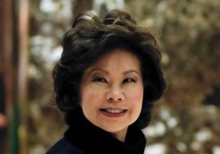 In this Nov. 21, 2016 photo, former Labor Secretary Elaine Chao arrives at Trump Tower in New York, to meet with President-elect Donald Trump. President-elect Trump has picked Elaine Chao as Transportation secretary. (Photo: AP)