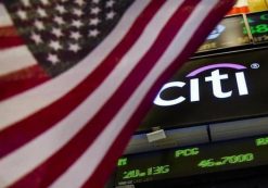 A Citigroup logo is pictured from the floor of the New York Stock Exchange July 9, 2014. (Photo: Reuters)