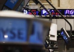 The electronic ticker at the New York Stock Exchange shows the Procter and Gamble stock quotes in New York May 7, 2010. (Photo: Reuters)