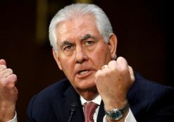 Former Exxon Mobil CEO Rex Tillerson testifies during his Senate confirmation hearing. (Photo: Reuters)