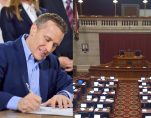 Missouri Republican Governor Eric Greitens signs 