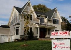 A real estate sign advertising a new home for sale is pictured in Vienna, Virginia, U.S. October 20, 2014. (Photo: Reuters)