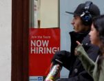 People walk past a ''Now Hiring'' sign in Manhattan in New York City, U.S., May 10, 2016. (Photo: Reuters)