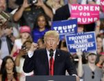 President Donald J. Trump speaks to supporters at a rally in Harrisburg, Pennsylvania. (Photo: AP)