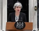 British Prime Minister Theresa May speaks about the suicide bombing at the Manchester Arena outside 10 Downing Street in London, May 23, 2017. (Photo: Reuters)