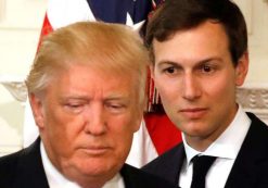 U.S. President Donald Trump and his senior advisor Jared Kushner arrive for a meeting with manufacturing CEOs at the White House in Washington, DC, U.S. February 23, 2017. (Photo: Reuters)