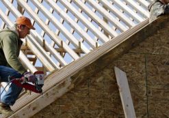 In this Thursday, Dec. 6, 2012, photo a new home is constructed in Pepper Pike, Ohio. US home construction surges 12.1 percent in December to end best year since 2008. (Photo: AP)