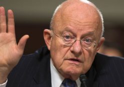 Then-Director of National Intelligence James Clapper testifies on Capitol Hill in Washington, Tuesday, Feb. 9, 2016, before a Senate Armed Services Committee hearing on worldwide threats. (Photo: AP)