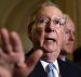 Senate Majority Leader Mitch McConnell talks to reporters after the Senate Republican weekly policy luncheon at the Capitol in Washington, July 8, 2015. (Photo: Reuters)