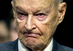 Zbigniew Brzezinski, counselor and trustee, Center For Strategic And International Studies, testifies on Capitol Hill in Washington, Wednesday, Jan. 21, 2015, before the Senate Armed Services Committee's hearing to examine global challenges and US national security strategy. (Photo: AP)