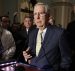 WASHINGTON, DC - JUNE 20: U.S. Senate Majority Leader Mitch McConnell (R-KY) (C) approaches the microphones before talking with reporters with Sen. Cory Gardner (R-CO) (L), Sen. John Thune (R-SD) and Senate Majority Whip John Cornyn (R-TX) (R) following the weekly GOP policy luncheon at the U.S. Capitol June 20, 2017 in Washington, DC. (Photo: Reuters)