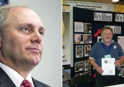 House Whip Steve Scalise, R-La., was shot by James T. Hodgkinson, a leftwing Trump-hater who supported Bernie Sanders and Hillary Clinton. (Photos: AP/Facebook)