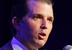 Donald Trump Jr. speaks in Indianapolis, Indiana on May 8, 2017. (Photo: AP)