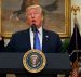 President Donald J. Trump, center, announces his support for the RAISE Act, flanked by Sens. Tom Cotton, R-Ark., left, and David Perdue, R-Ga., who first introduced similiar legislation. (Photo: Reuters)