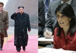 North Korean leader Kim Jong Un, left, and United States to the U.N. Ambassador Nikki Haley, right. (Photos: Reuters/AP)