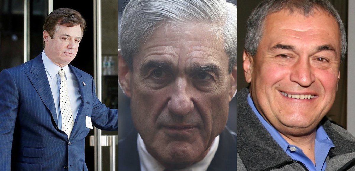 From left to right: Paul Manafort, former Trump campaign chairman; Robert Mueller, the former FBI director and special counsel; and Tony Podesta, brother of Clinton campaign chairman John Podesta and head of the Podesta Group. (Photos: AP)