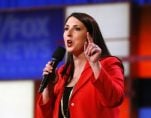 In this March 3, 2016 file photo, RNC Chairwoman Ronna McDaniel, then the Michigan Republican Party chair, speaks before a Republican presidential primary debate in Detroit. (Photo: AP)