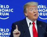 U.S. President Donald Trump addresses the World Economic Forum (WEF) annual meeting in Davos, Switzerland, January 26, 2018. (Photo: REUTERS)