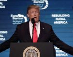 President Donald Trump speaks at the American Farm Bureau Federation annual convention Monday, January 8, 2018, in Nashville, Tennessee. (Photo: AP)