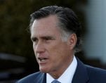 Former Massachusetts Governor Mitt Romney speaks to members of the media at the main clubhouse at Trump National Golf Club in Bedminster, New Jersey, U.S., November 19, 2016. (Photo: Reuters)