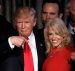 Donald J. Trump, left, with campaign manager Kellyanne Conway, right. (Photo: Reuters)