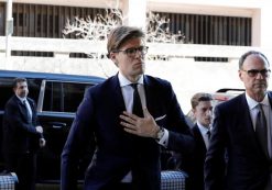 Alex van der Zwaan arrives at a plea agreement hearing at the D.C. federal courthouse in Washington, U.S., February 20, 2018. (Photo: Reuters)