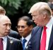 U.S. President Donald Trump and Russia's President Vladimir Putin talk during the family photo session at the APEC Summit in Danang, Vietnam November 11, 2017. (Photo: Reuters)