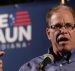 Mike Braun thanks supporters after winning the republican primary in Whitestown, Ind., Tuesday, May 8, 2018. Braun faced Todd Rokita and Luke Messer in the Republican primary race. Braun advances to a November matchup with Democrat Joe Donnelly, who is considered one of the Senate's most vulnerable incumbents. (Photo: AP)