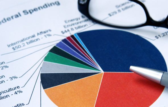 Pie chart depicting total federal spending, or government expenditure categories. (Photo: AdobeStock/GKSD/PPD)