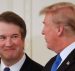 U.S. President Donald Trump and his nominee for the U.S. Supreme Court Judge Brett Kavanaugh talk during an announcement event in the East Room of the White House in Washington, U.S., July 9, 2018. (Photo: Reuters)