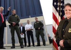 Left: Carla Provost, a 23-year veteran of the U.S. Border Patrol. (Photo: Reuters/Border Patrol)