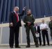 President Donald Trump talks with U.S. Customs and Border Protection (CBP) Border Patrol Agents, including Carla Provost, near the Otay Mesa Port of Entry in San Diego, California. U.S., March 13, 2018. (Photo: Reuters)