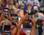 Supporters take photo and video of President Donald Trump during a rally in Tampa, Florida on Tuesday, July 31, 2018. (Photo: Laura Baris/People's Pundit Daily)