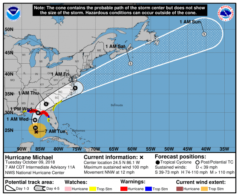 ecmwf hurricane track