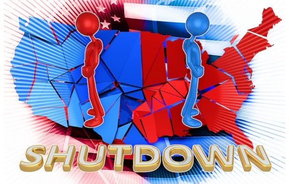 Government shutdown 3D illustration and graphic concept. (Photo: AdobeStock)