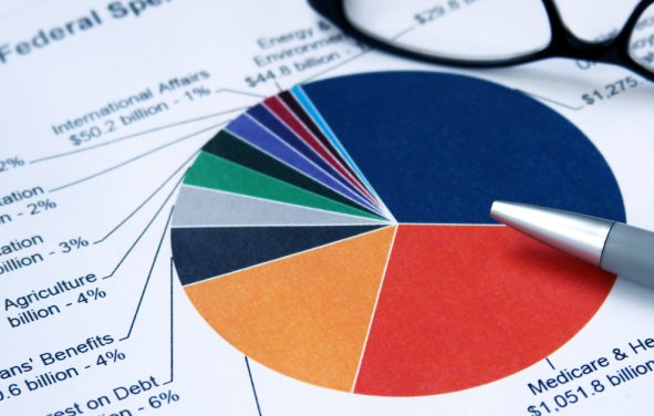 Pie chart depicting total federal spending, or government expenditure categories. (Photo: AdobeStock/GKSD/PPD)