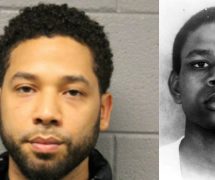 Actor Jussie Smollett, left, arrested for staging staging a hate crime, and Michael McDonald, right, the victim of a real hate crime in an undated photograph. (Photos: Chicago Police Department/Undated)