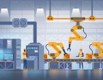 Industry production 4.0 and technology concept, depicting factory production on a conveyor belt with factory operational workers in uniform. (Photo: AdobeStock)