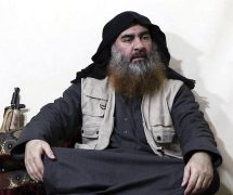 This image made from video posted on a militant website on Monday, April 29, 2019, purports to show the leader of the Islamic State group, Abu Bakr al-Baghdadi, being interviewed by his group's Al-Furqan media outlet. Al-Baghdadi acknowledged in his first video since June 2014 that IS lost the war in the eastern Syrian village of Baghouz that was captured last month by the Kurdish-led Syrian Democratic Forces. (Photo: Screenshot via Al-Furqan)