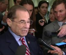 Rep. Jerry Nadler, D-N.Y., the Chairman of the House Judiciary Committee, speaks to reporters demanding the unredacted version of the Mueller report on April 3, 2019.