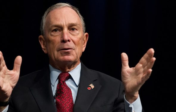 Former New York City Mayor Michael Bloomberg.