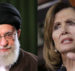 Ayatollah Ali Khamenei, left, and Nancy Pelosi, D-Calif., right.