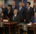 President Donald J. Trump, with Chinese Vice Premier Liu He, at the signing of Phase One of the U.S.-China Trade Deal on Wednesday, January 15, 2020.