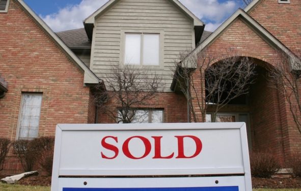 File photo: A sold sign on an existing home. (Photo: AdobeStock)