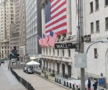 The New York Stock Exchange (NYSE) from the corner of Wall Street Nassau Street during the Conoravirus (COVID-19) outbreak on March 19, 2020. (Photo: People's Pundit Daily)