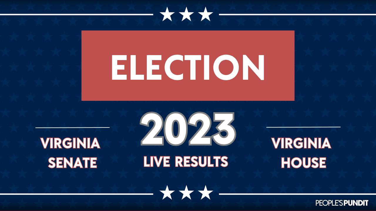 Live Results 2023 Virginia General Elections People's Pundit Daily