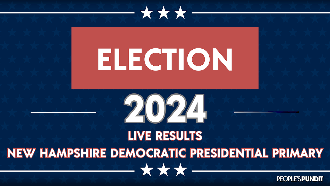 Live Results 2024 New Hampshire Democratic Presidential Primary